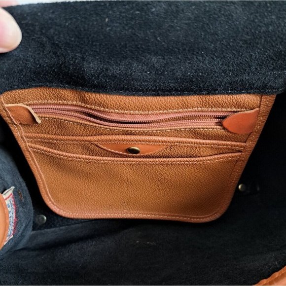 Dooney & Bourke Black and Brown Shoulder Bag - Picture 14 of 15